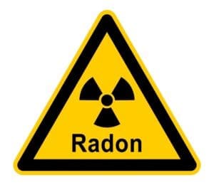 Radon Gas Warning