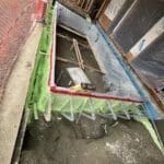 Insulated Hot Tub footings