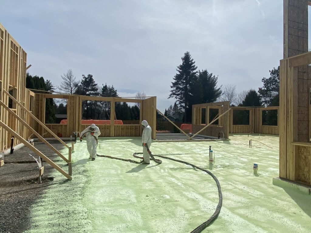 Under Slab Insulation Recent Project - Under Slab Insulation